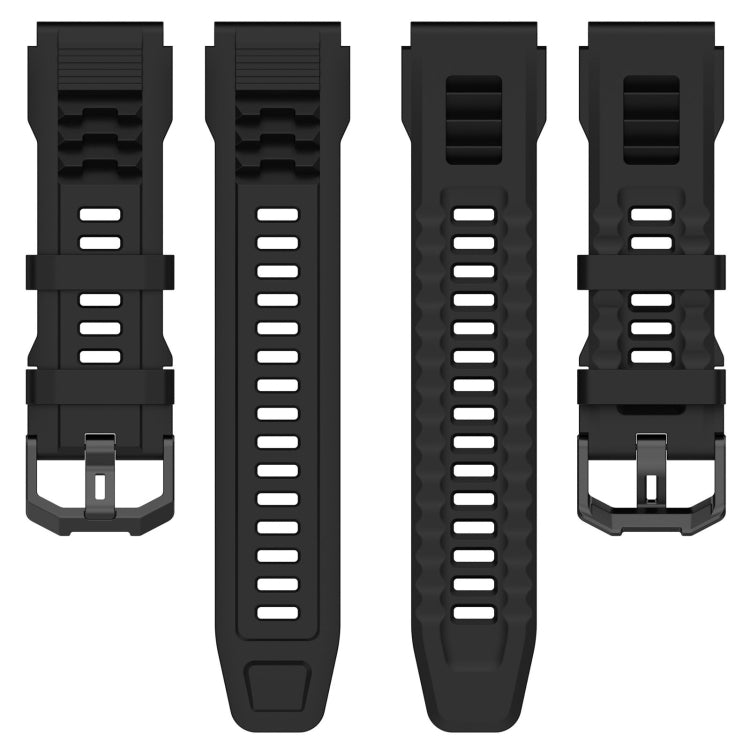 For Amazfit T-Rex Ultra Silicone Sports Watch Band(Red) - Watch Bands by PMC TechLife | Online Shopping South Africa | PMC TechLife | Buy Now Pay Later Mobicred