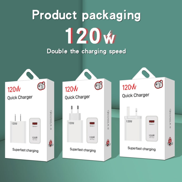 120W USB Super Fast Charging Charger, Plug Size:US Plug - free shipping - PMC TechLife - Order now!