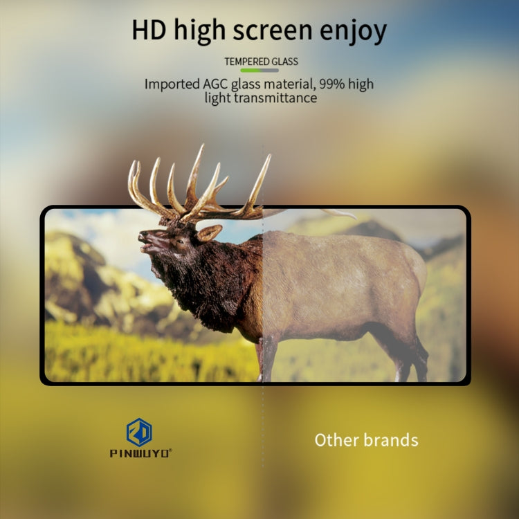 For Samsung Galaxy Z Fold5 PINWUYO 9H 2.5D Full Screen Tempered Glass Film(Black) - free shipping - PMC TechLife - Order now!