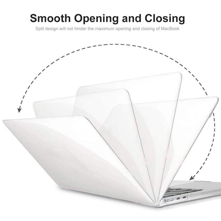 For MacBook Air 15.3 A2941 ENKAY US Version 3 in 1 Crystal Protective Case with TPU Keyboard Film & Anti-dust Plugs(Black) - free shipping - PMC TechLife - Order now!