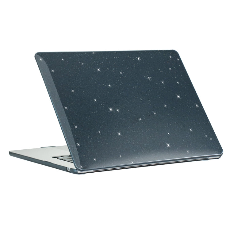 For MacBook Air 15.3 A2941 ENKAY US Version 3 in 1 Bling Crystal Protective Case with TPU Keyboard Film & Anti-dust Plugs(Black) - MacBook Air Cases by ENKAY | Online Shopping South Africa | PMC Jewellery