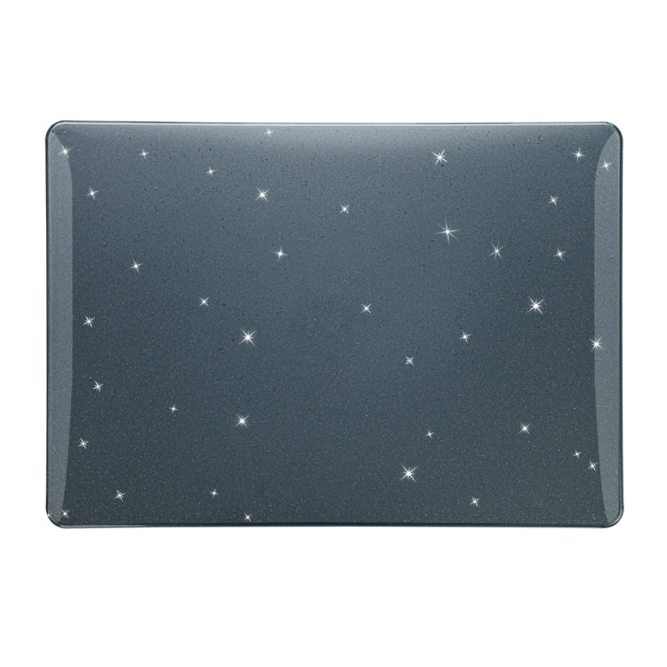 For MacBook Air 15.3 A2941 ENKAY EU Version 3 in 1 Bling Crystal Protective Case with TPU Keyboard Film & Anti-dust Plugs(Black) - MacBook Air Cases by ENKAY | Online Shopping South Africa | PMC Jewellery