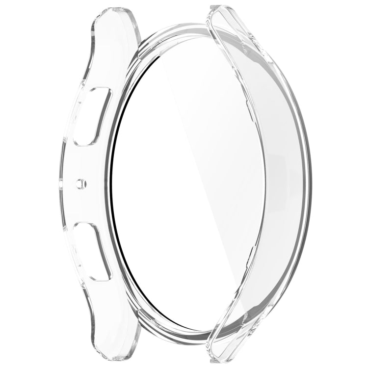 For Samsung Galaxy Watch6 40mm PC + Tempered Film Integrated Watch Protective Case(Transparent) - free shipping - PMC TechLife - Order now!