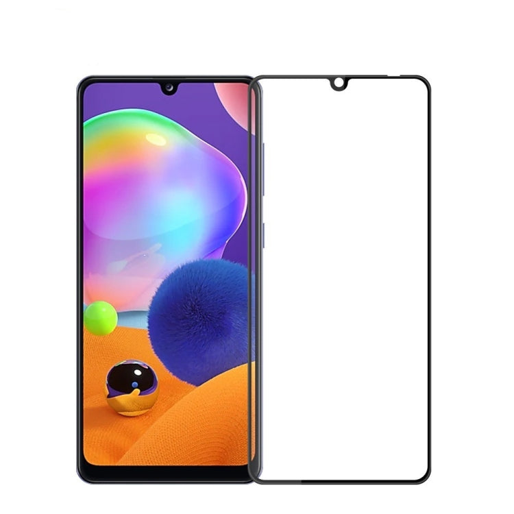 For Samsung Galaxy A05  PINWUYO 9H 3D Full Screen Explosion-proof Tempered Glass Film(Black) - Galaxy Tempered Glass by PINWUYO | Online Shopping South Africa | PMC TechLife | Buy Now Pay Later Mobicred
