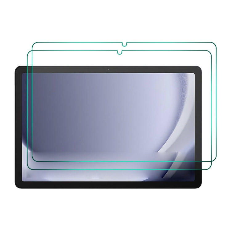 For Samsung Galaxy Tab A9+ 11.0 2pcs ENKAY Hat-Prince 0.33mm Explosion-proof Tempered Glass Film - For Samsung Tab by ENKAY | Online Shopping South Africa | PMC TechLife | Buy Now Pay Later Mobicred
