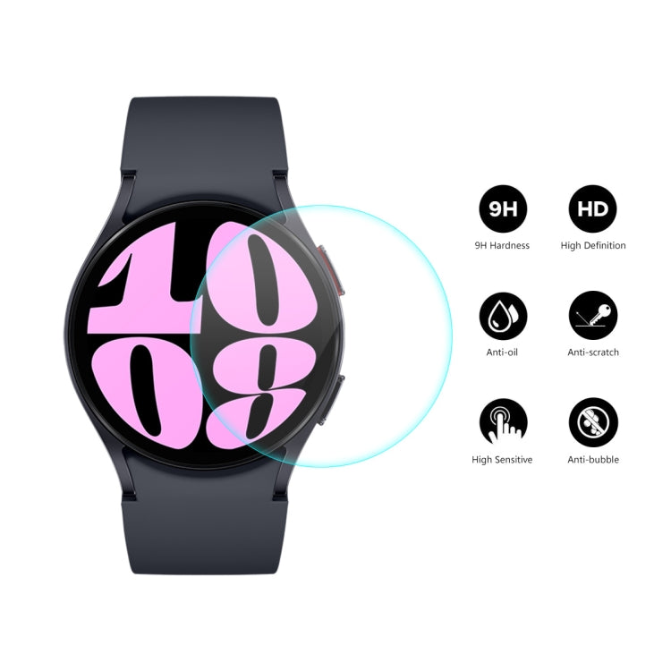 For Samsung Galaxy Watch6 40mm 5pcs ENKAY 0.2mm 9H Tempered Glass Screen Protector Watch Film - free shipping - PMC TechLife - Order now!