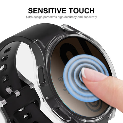 For Samsung Galaxy Watch6 40mm ENKAY Hat-Prince Full Coverage Transparent Soft TPU Case with Screen Protection - Watch Cases by ENKAY | Online Shopping South Africa | PMC Jewellery