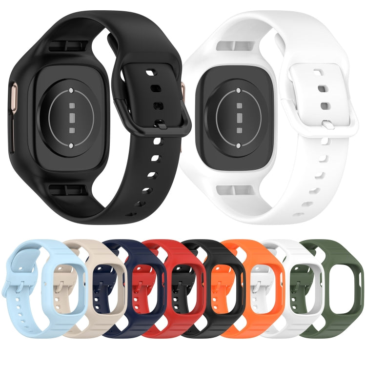 For Honor Watch 4 Integrated Fully Enclosed Silicone Watch Band(Ink Blue) - Watch Bands by PMC TechLife | Online Shopping South Africa | PMC TechLife | Buy Now Pay Later Mobicred