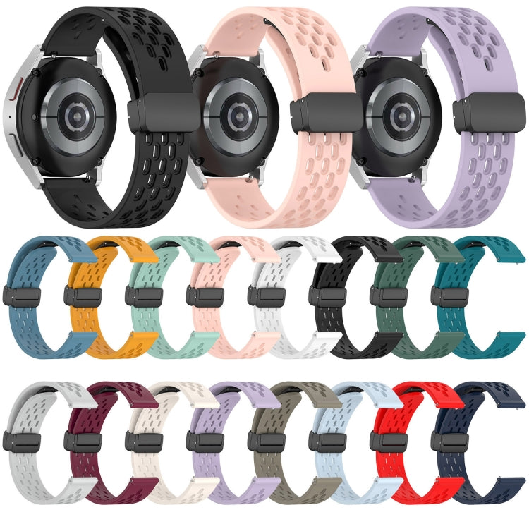 For Amazfit GTR 2e 22mm Folding Magnetic Clasp Silicone Watch Band(Water Duck) - free shipping - PMC TechLife - Order now!