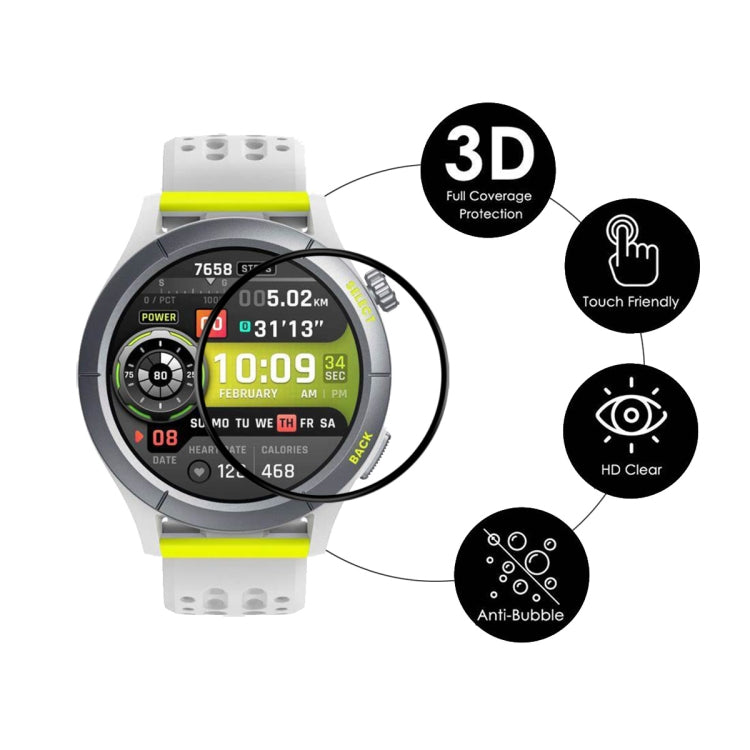 For Amazfit Cheetah / Cheetah Pro ENKAY ENKAY 3D Full Coverage Soft PC Edge PMMA HD Screen Film - Screen Protector by ENKAY | Online Shopping South Africa | PMC TechLife | Buy Now Pay Later Mobicred