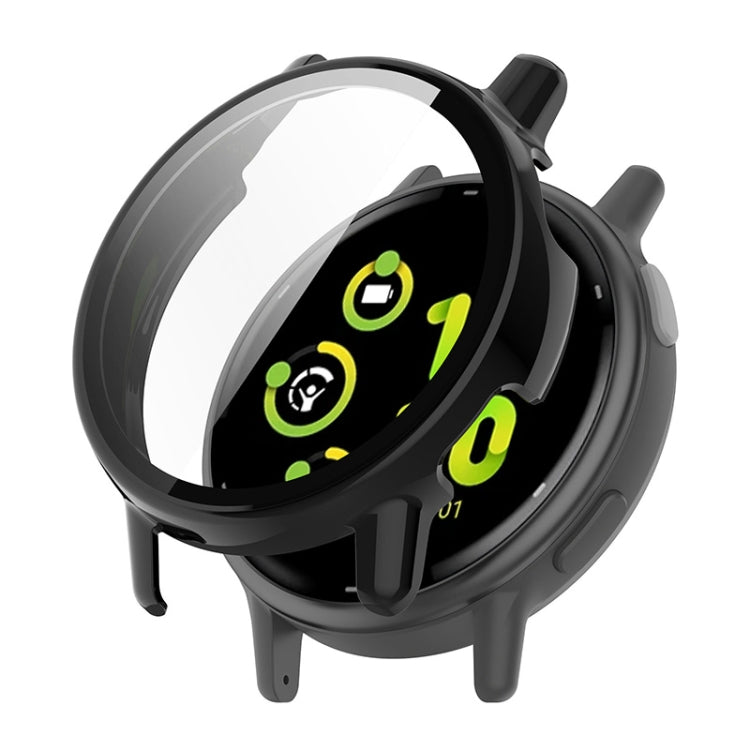 Compatible with Garmin Active 5 ENKAY Hat-Prince Full Coverage PC + Tempered Glass Film Integrated Watch Case(Black) - free shipping - PMC TechLife - Order now!