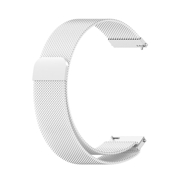 For Huawei Watch GT4 46mm Milan Magnetic Steel Mesh Watch Band(Silver) - Watch Bands by PMC TechLife | Online Shopping South Africa | PMC TechLife
