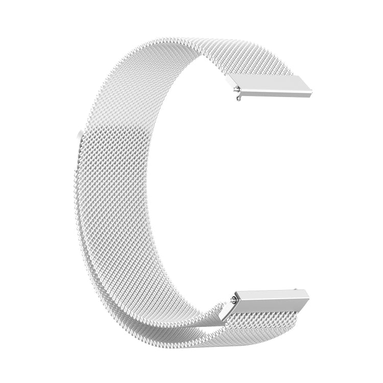 For Huawei Watch GT4 46mm Milan Magnetic Steel Mesh Watch Band(Silver) - Watch Bands by PMC TechLife | Online Shopping South Africa | PMC TechLife