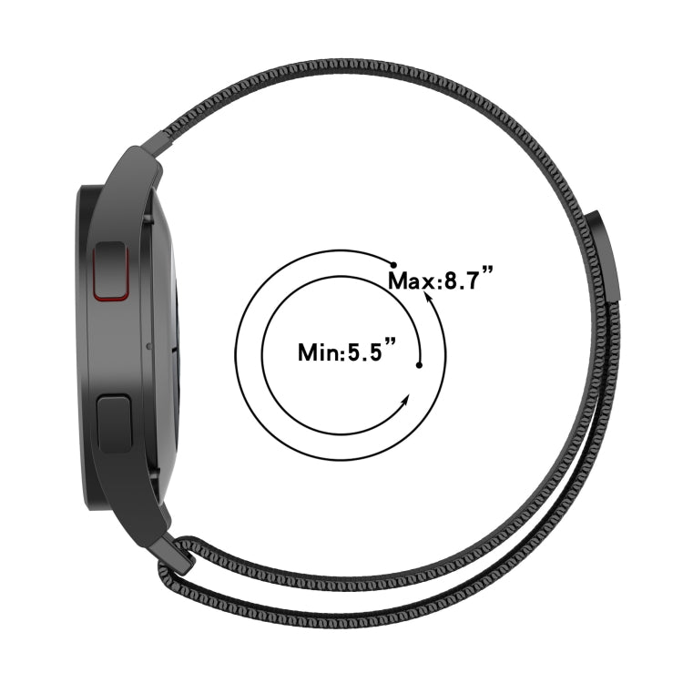 For Huawei Watch GT4 41mm Milan Magnetic Steel Mesh Watch Band(Silver) - Watch Bands by PMC TechLife | Online Shopping South Africa | PMC TechLife
