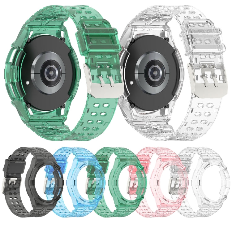 For Samsung Galaxy Watch6 Classic 47mm  R960 Glacier TPU Integrated Watch Band(Transparent) - free shipping - PMC TechLife - Order now!