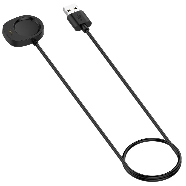 For Amazfit Balance A2286 Smart Watch Magnetic Suction Charging Wire Charger(Black) - Charger by PMC TechLife | Online Shopping South Africa | PMC TechLife | Buy Now Pay Later Mobicred