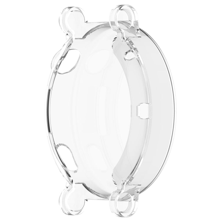 For Huawei Watch GT4 41mm Full Coverage TPU Electroplated Watch Protective Case(Transparent White) - Watch Cases by PMC Jewellery | Online Shopping South Africa | PMC Jewellery