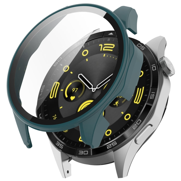 For Honor Watch 4 Pro PC+Tempered Glass Integrated Smart Watch Case(Green) - free shipping - PMC TechLife - Order now!