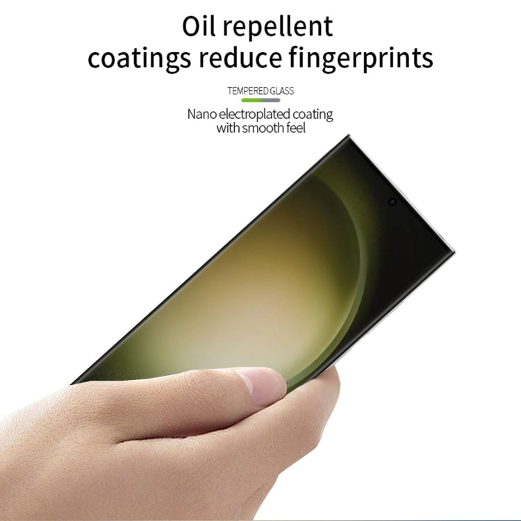 For Samsung Galaxy S24 Ultra 5G MOFI 9H 3D Hot Bending Tempered Glass Film(Black) - free shipping - PMC TechLife - Order now!