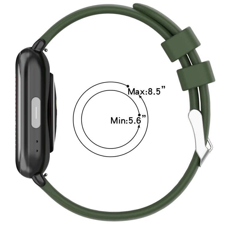 Compatible with Garmin Move Trend 20mm Smooth Solid Color Silicone Watch Band(Beige) - free shipping - PMC TechLife - Order now!