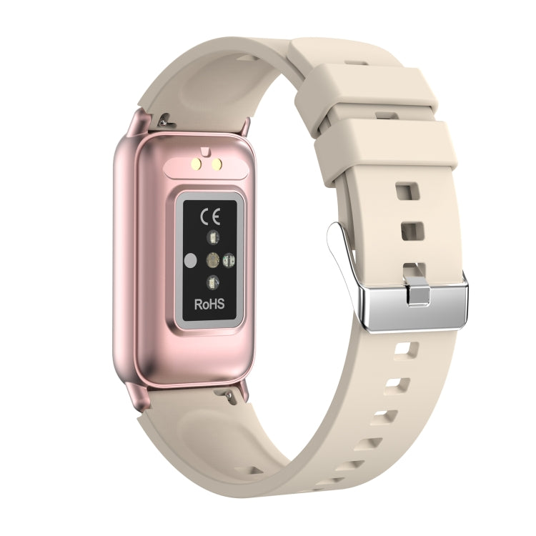 TK72 1.47 inch Color Screen Smart Watch, Support Heart Rate / Blood Pressure / Blood Oxygen / Blood Sugar Monitoring(Beige) - free shipping - PMC TechLife - Order now!