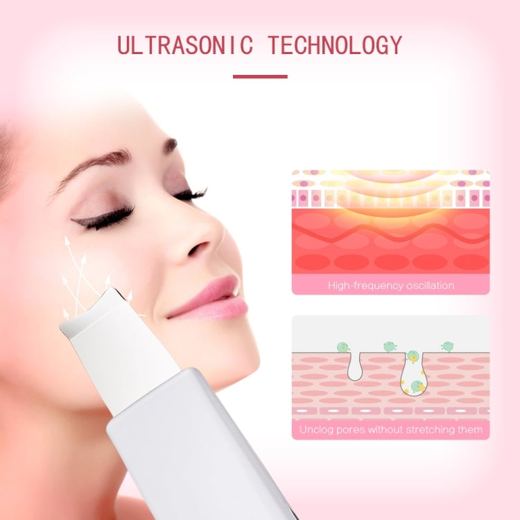 K-SKIN KD8070 Electric Ultrasonic Facial Scrubber Cleanse Massage Brighten Lift Skin Care Spatula - free shipping - PMC TechLife - Order now!