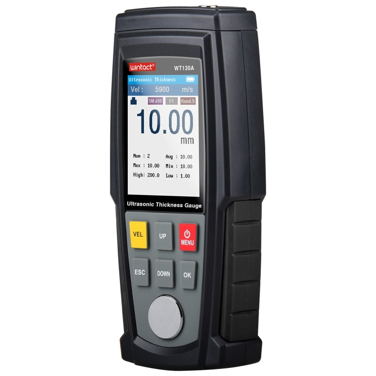Wintact WT130A Digital Ultrasonic Thickness Gauge Meter Tester USB Charging Digital Thickness Metal Tester High Precision - free shipping - PMC TechLife - Order now!
