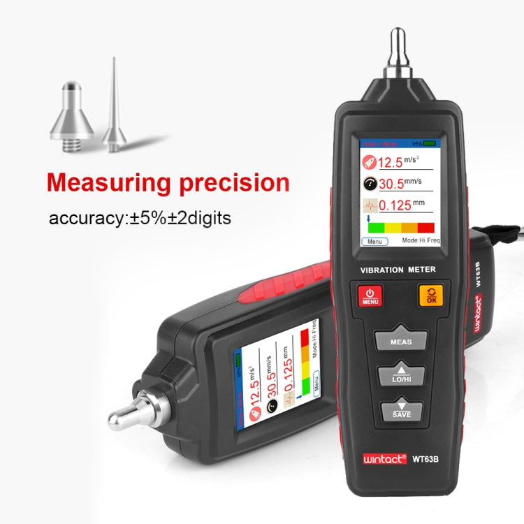 WINTACT WT63B Handheld Vibration Analyzer Digital Vibration Meter - free shipping - PMC TechLife - Order now!