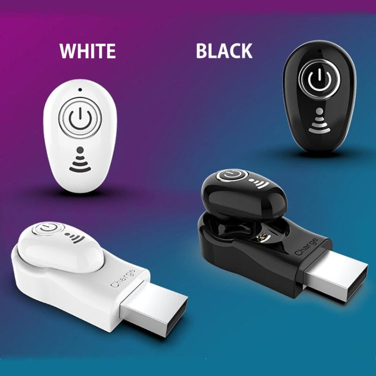 S650 Second GenerationMini Invisible Bluetooth Earphone with Microphone (Black) - Bluetooth Earphone by PMC TechLife | Online Shopping South Africa | PMC TechLife