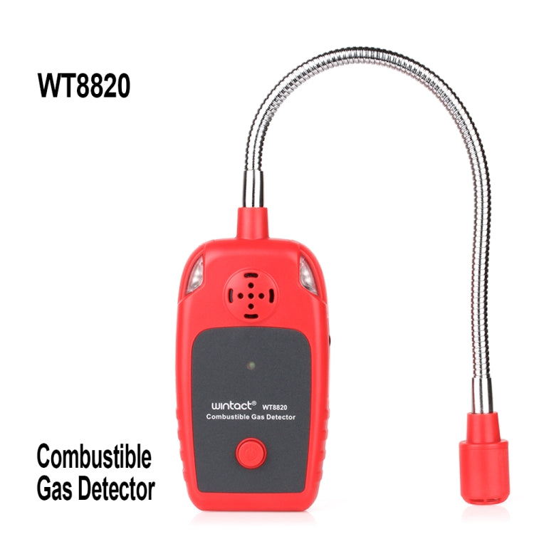 WINTACT WT8820 Combustible Gas Alarm Detector For Home Slight Gas Leakage Flammable Natural Gas Leak Detector Monitor Gas Analyzer - Gas Monitor by Wintact | Online Shopping South Africa | PMC TechLife | Buy Now Pay Later Mobicred