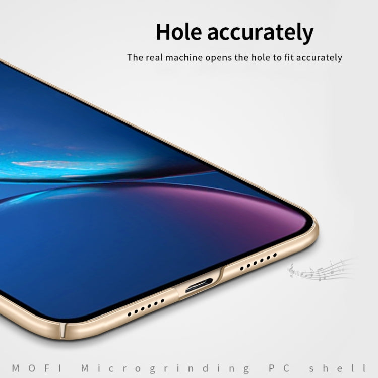 For iPhone 11 MOFI Frosted PC Ultra-thin Hard Case (Black) - iPhone 11 Cases by MOFI | Online Shopping South Africa | PMC TechLife | Buy Now Pay Later Mobicred