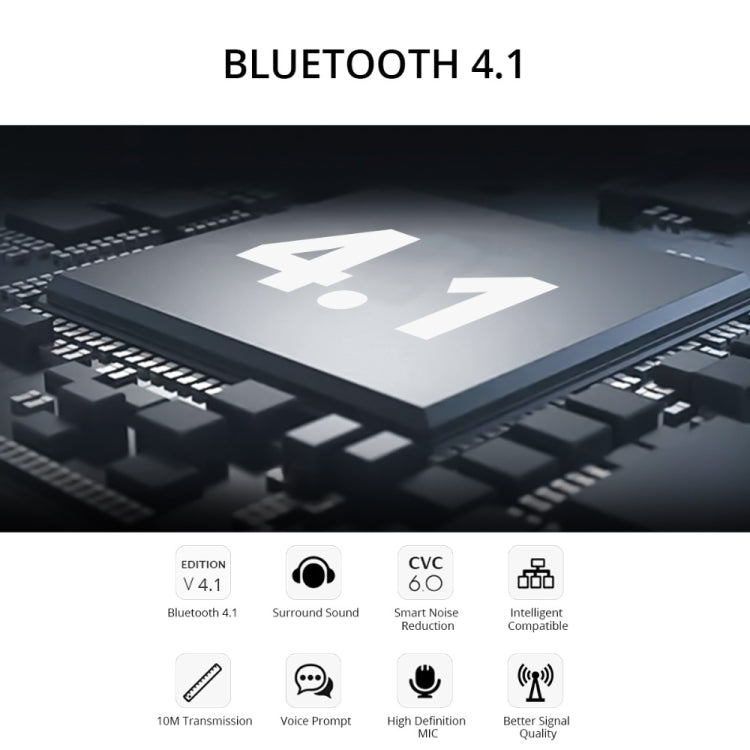 BT315 Sport Bluetooth Headset Wireless Stereo Earphone Bluetooth 4.1 Earpiece With Mic Sport Bass Magnetic Necklace Earpiece(Blue) - Sport Earphone by PMC TechLife | Online Shopping South Africa | PMC TechLife