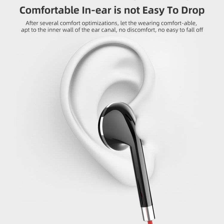 BT313 Magnetic Earbuds Sport Wireless Headphone Handsfree bluetooth HD Stereo Bass Headsets with Mic(Red) - Sport Earphone by PMC TechLife | Online Shopping South Africa | PMC TechLife