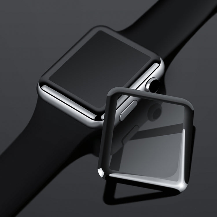 For  Apple Watch series 5 / 4 44mm 2pcs mocolo 0.33mm 9H 3D Round Edge Tempered Glass Film - Watch Cases by mocolo | Online Shopping South Africa | PMC TechLife | Buy Now Pay Later Mobicred