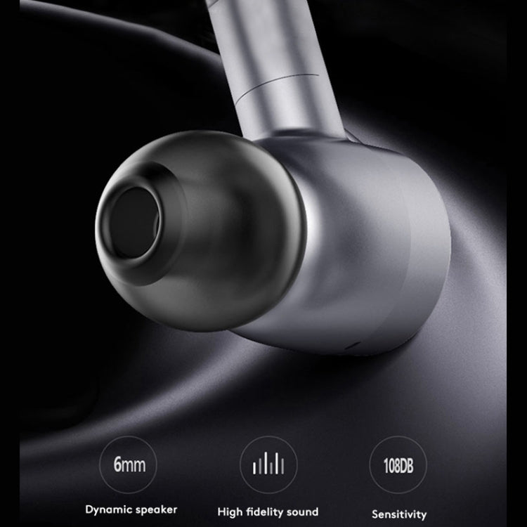 YL-6S Wireless Bluetooth Earphone Sealed In-ear Earbuds 180 Degree Freely Rotating Earpiece(Gray) - Bluetooth Earphone by PMC Jewellery | Online Shopping South Africa | PMC Jewellery