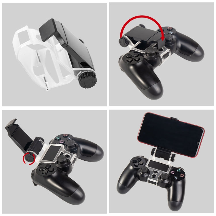 DOBE Adjustable Smart Mobile Phone Clamp Holder For PS4/Slim/Pro Controller - Holder by DOBE | Online Shopping South Africa | PMC TechLife | Buy Now Pay Later Mobicred
