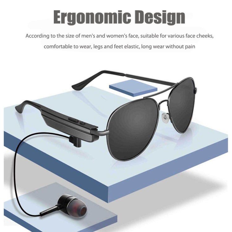 A8 Wireless Earphone Bluetooth Headset Sunglasses Music Headphones Smart Glasses Earbud Hands-free with Mic - Bluetooth Earphone by PMC TechLife | Online Shopping South Africa | PMC TechLife