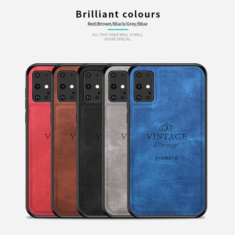 For Galaxy S20+ PINWUYO Zun Series PC + TPU + Skin Waterproof Anti-fall All-inclusive Protective Case(Blue) - Galaxy Phone Cases by PINWUYO | Online Shopping South Africa | PMC TechLife | Buy Now Pay Later Mobicred