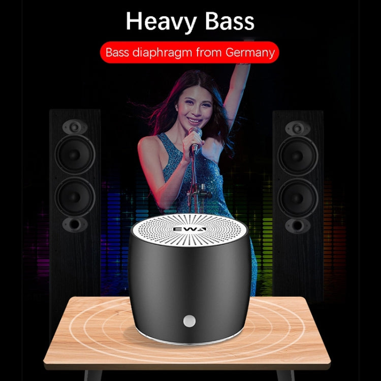 EWA A103 Portable Bluetooth Speaker Wireless Heavy Bass Bomm Box Subwoofer Phone Call Surround Sound Bluetooth Shower Speaker(Red) - free shipping - PMC TechLife - Order now!