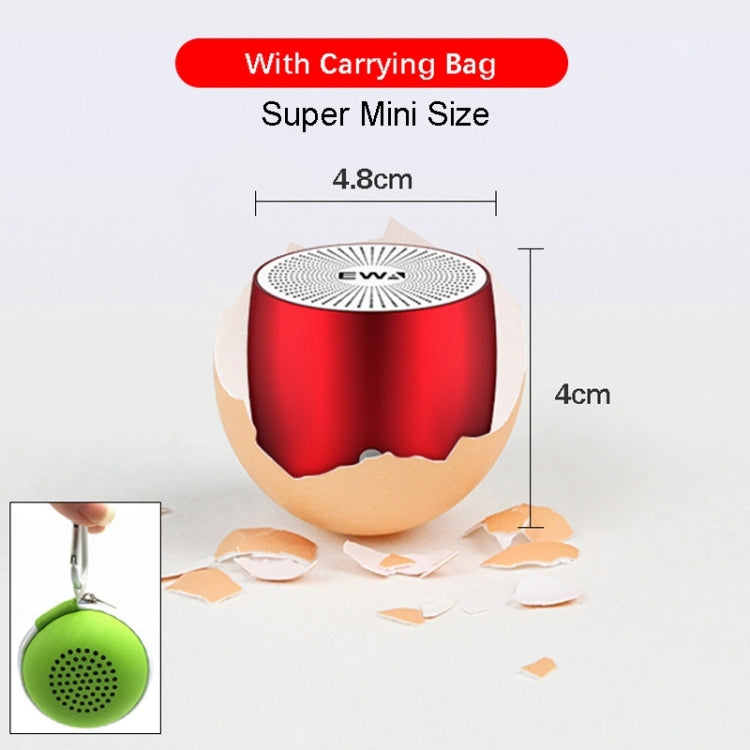 EWA A103 Portable Bluetooth Speaker Wireless Heavy Bass Bomm Box Subwoofer Phone Call Surround Sound Bluetooth Shower Speaker(Blue) - free shipping - PMC TechLife - Order now!