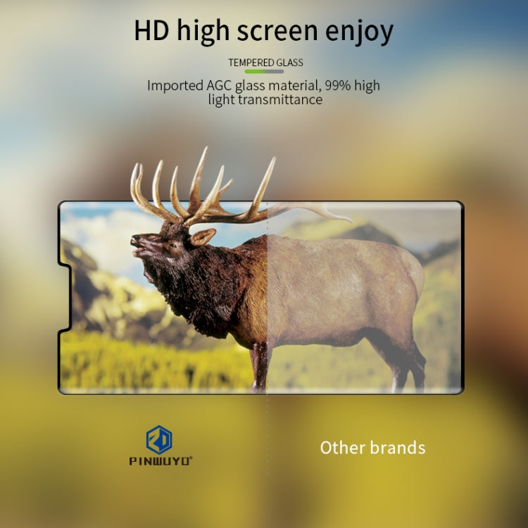 For Huawei Mate 30 Pro PINWUYO Full Glue Full Arc Version Arc Height 3.96mm 9H 3D Hot Bending Tempered Glass Film(Black) - free shipping - PMC TechLife - Order now!