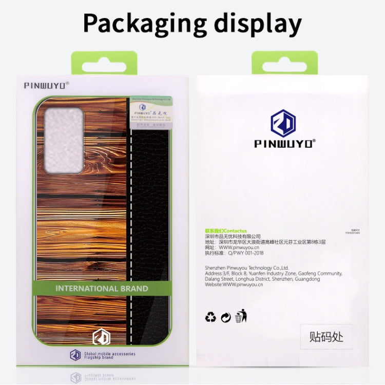 For Huawei P40 PINWUYO Pindun Series Slim 3D Flashing All-inclusive PC Case(Blue) - free shipping - PMC TechLife - Order now!