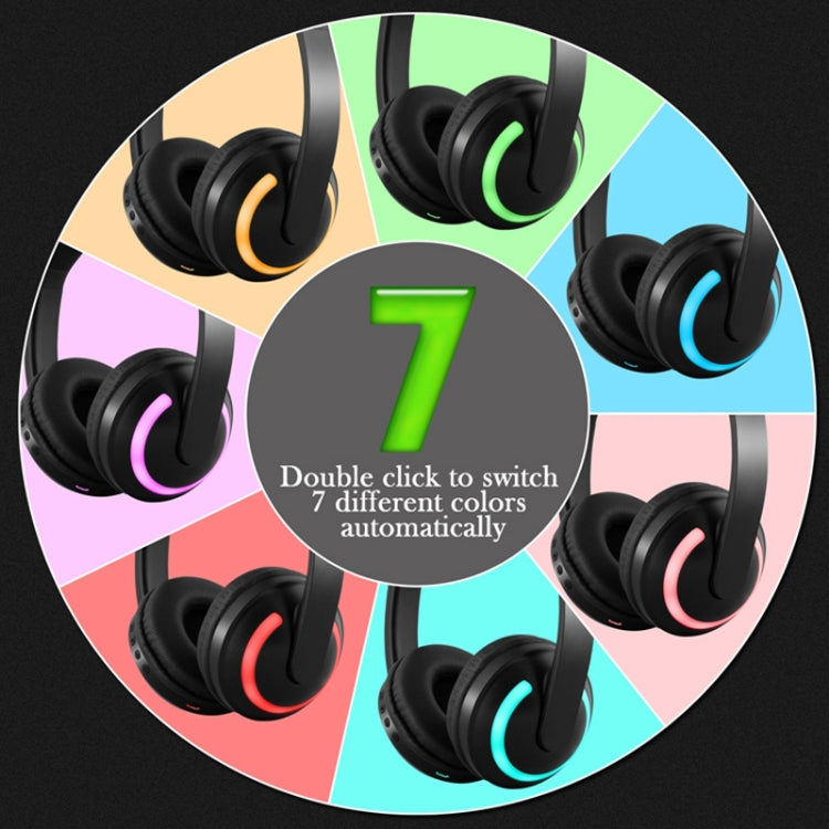 7 colors bluetooth online headset