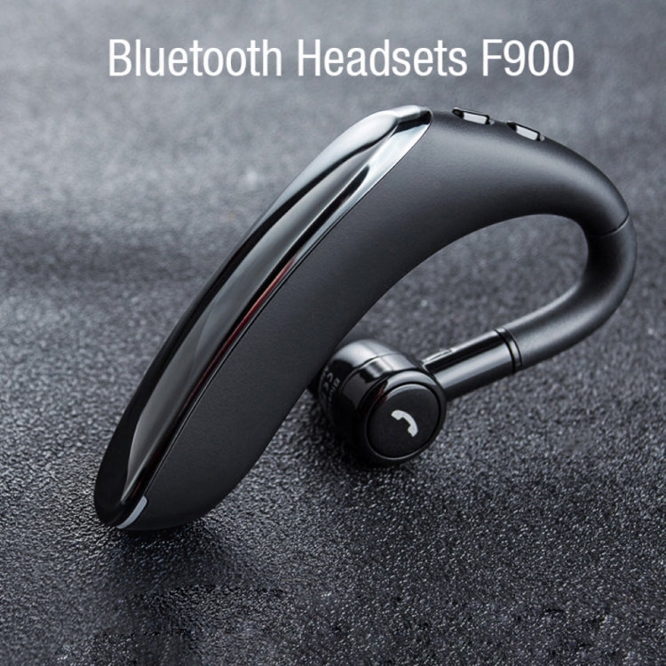 F900 Mini Earhook 180° Freely Rotating Wireless Bluetooth 5.0 Earphone Car Handsfree Call Headphone(Blue) - Bluetooth Earphone by PMC Jewellery | Online Shopping South Africa | PMC Jewellery