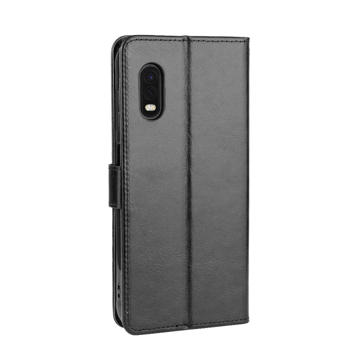 For Galaxy Xcover Pro Retro Crazy Horse Texture Horizontal Flip Leather Case with Holder & Card Slots & Photo Frame(Black) - free shipping - PMC TechLife - Order now!