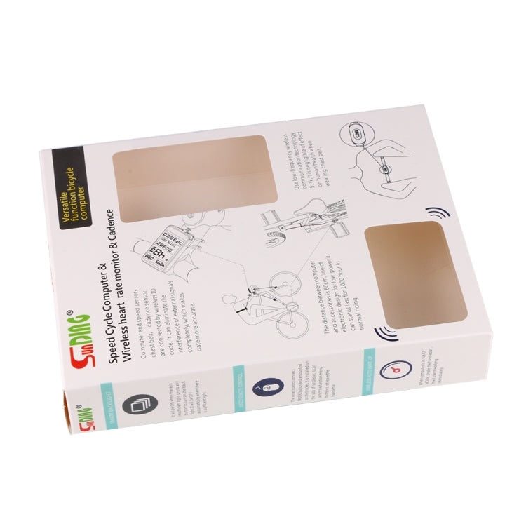 SUNDING SD-577C  Cycling Computer LCD Backlight Waterproof Wireless Stopwatch MTB Bike Odometer Stopwatch Bicycle Speedometer - free shipping - PMC TechLife - Order now!