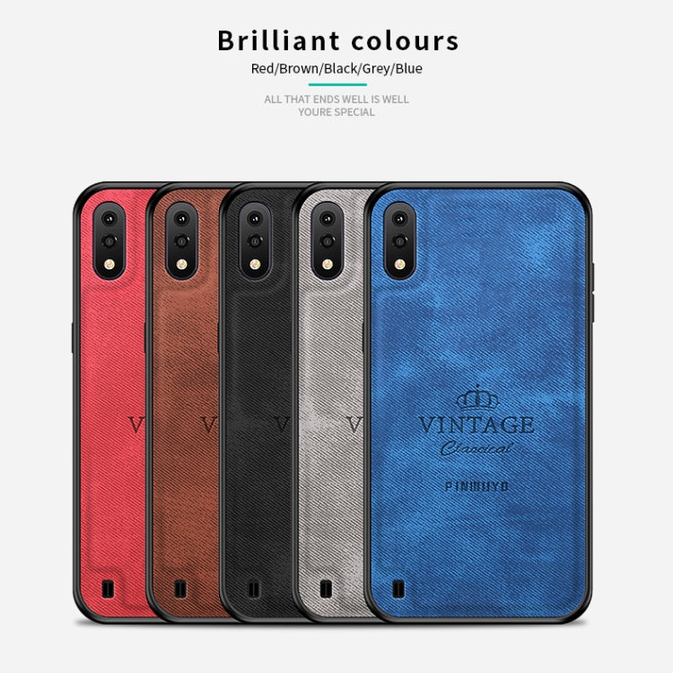 For Galaxy A01 PINWUYO Zun Series PC + TPU + Skin Waterproof And Anti-fall All-inclusive Protective Shell(Black) - free shipping - PMC TechLife - Order now!