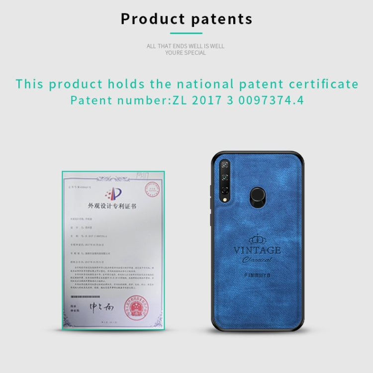 For Huawei Y7P/P40Lite E/Honor9C PINWUYO Zun Series PC + TPU + Skin Waterproof And Anti-fall All-inclusive Protective Shell(Brown) - Huawei Cases by PINWUYO | Online Shopping South Africa | PMC TechLife | Buy Now Pay Later Mobicred