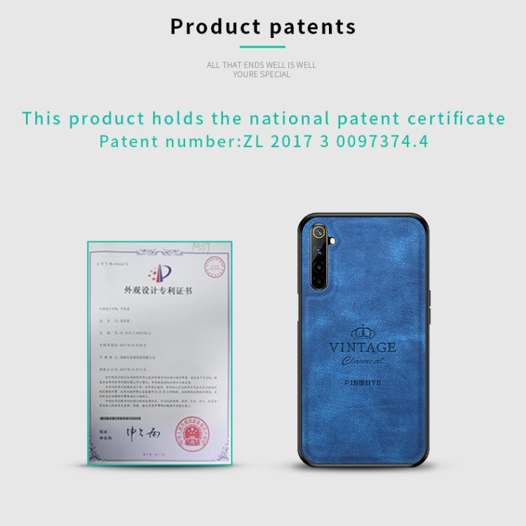 For OPPO Realme 6 Pro PINWUYO Zun Series PC + TPU + Skin Waterproof And Anti-fall All-inclusive Protective Shell(Blue) - free shipping - PMC TechLife - Order now!