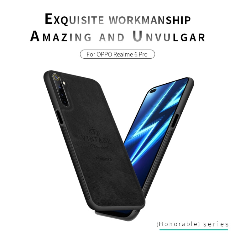 For OPPO Realme 6 Pro PINWUYO Zun Series PC + TPU + Skin Waterproof And Anti-fall All-inclusive Protective Shell(Red) - free shipping - PMC TechLife - Order now!